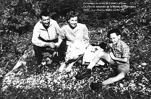 COLO JEUNE FRANCE 1956 jean charles malvy au Ru